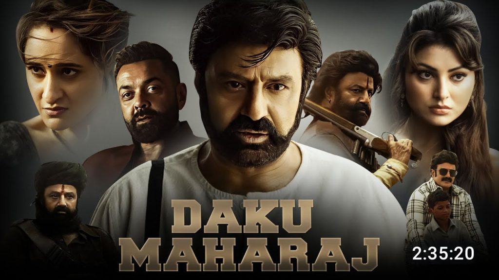 Daaku Maharaaj 2024 UNCUT Dual Audio Hindi Telugu 1080p 720p 480p WEB-DL