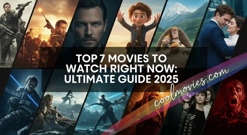 Top 7 Movies to Watch Right Now